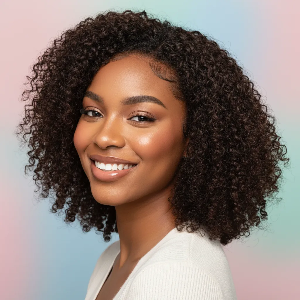 Glueless hair style